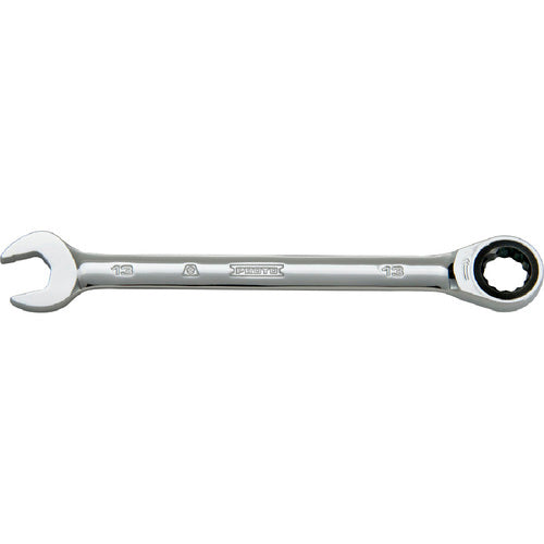 ‎Proto Full Polish Combination Non-Reversible Ratcheting Wrench 8 mm - 12 Point - USA Tool & Supply