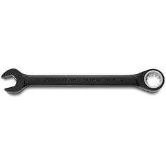 Proto Black Chrome Combination Non-Reversible Ratcheting Wrench 13 mm - Spline - USA Tool & Supply
