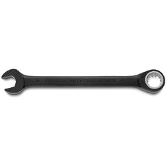 Proto Black Chrome Combination Non-Reversible Ratcheting Wrench 9 mm - Spline - USA Tool & Supply