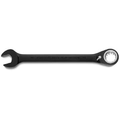 Proto Black Chrome Combination Reversible Ratcheting Wrench 7/32″ - Spline - USA Tool & Supply