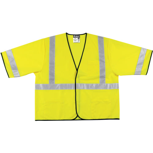 LIME GRN CLS3 ECO VEST XL