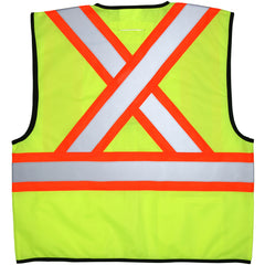 POLY LIME VEST 4 1/2″ M