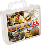 136 Pc. Multi-Purpose First Aid Kit - USA Tool & Supply