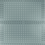 Two-Panel Steel Toolboard System -Gray - USA Tool & Supply