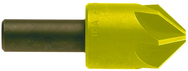 3/8 100° 6 Flute Carbide Countersink-TiAlN - USA Tool & Supply