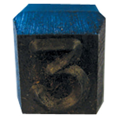 Individual Reversed Steel Stamp - 5/32″ Type Size (Letter A) - USA Tool & Supply