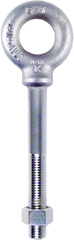 Plain Pattern Nut Eye Bolt - 1-8 Thread; 2" Eye Dia. - USA Tool & Supply