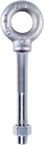 Plain Pattern Nut Eye Bolt - 2-4-1/2 Thread; 3-1/4" Eye Dia. - USA Tool & Supply