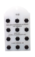 Nielsen Transfer Screw Set - 5/16 - 1/2 Set of 12) - USA Tool & Supply