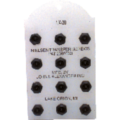Nielsen Transfer Screw Set - 0-1/4 (Set of 12) - USA Tool & Supply