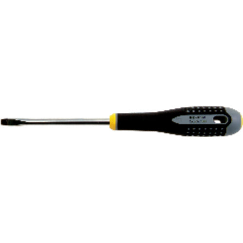 7/32″ × 4″ Blade - Slotted - Screwdriver with Ergo Handle - USA Tool & Supply