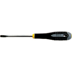 9/64″ × 3″ Blade - Slotted - Screwdriver with Ergo Handle - USA Tool & Supply