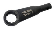 3/4" Opening - "Y" Drive - Box End 0° - Pre-Set Torque Head - USA Tool & Supply