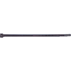 Cable Ties - Mini Series 18 - Black Nylon–8″ Length - USA Tool & Supply