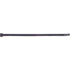 Cable Ties - Intermediate Series 30 - Black Nylon–11.5″ Length - USA Tool & Supply
