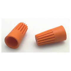 Wire Connectors - 22-14 Wire Range (Orange) - USA Tool & Supply