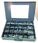 710 Pc. Cap Screw Assortment - Grade 5 Fine - USA Tool & Supply