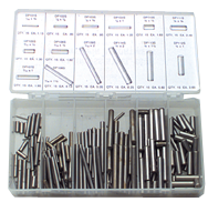 Dowel Pin Assortment - SS - 1/16 thru 1/4 Dia - USA Tool & Supply