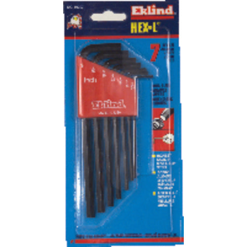 7 Pieces-5/64″-1/4″ Long Arm Style - Hex Key Set - USA Tool & Supply