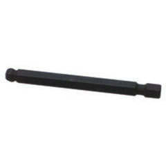 10 mm × 3″ Length - Balldriver Style - Hex Power Bit - USA Tool & Supply