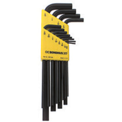12 Pieces-0.050″-5/16″ Long Arm Style - Hex Key Set - USA Tool & Supply