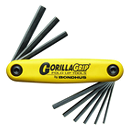 9 Pieces-5/64″-1/4″ Fold Up Hex Key Set - USA Tool & Supply