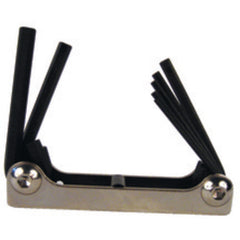 7 Pieces-1.5 mm-6 mm Fold Up Style - Hex Key Set - USA Tool & Supply