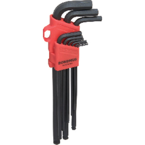 ‎9PC 1.5-10MM BALL END L-WRENCH SET - USA Tool & Supply