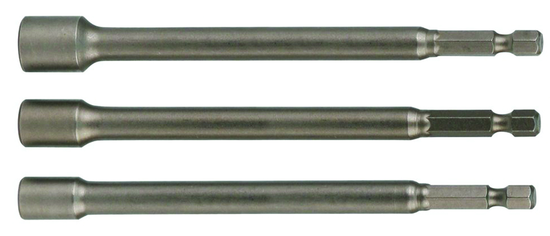 3PC NUT SETTER 1/4 5/16 3/8 X 12 - USA Tool & Supply