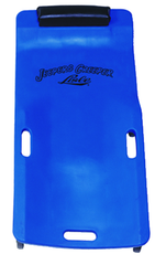 Low Profile Plastic Creeper - body-fitting Design - Blue - USA Tool & Supply