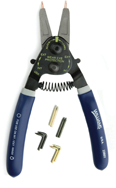 Retaining Ring Pliers -- Model #PL1600C1--3/32 - 25/32'' Ext. Capacity - USA Tool & Supply