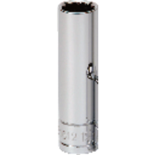 18MM 3/8 DR DEEP SOCKET 12PT - USA Tool & Supply