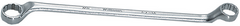 3/4 x 7/8'' -- 11-7/16'' OAL - Chrome 60° Offset Box End Wrench - USA Tool & Supply