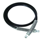 Hydraulic Hose 1/4" ID; W/ 1/4" Nptf / 6 Ft. - USA Tool & Supply