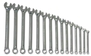 Snap-On/Williams - 15-Pc Metric Combo Wrench Set - USA Tool & Supply