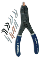 Retaining Ring Pliers -- Model #23801--up to 1'' Ext. Capacity - USA Tool & Supply