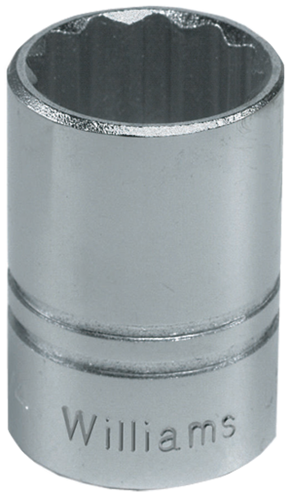 1-1/2" - 1/2" Drive - 12 Point - Standard Socket - USA Tool & Supply