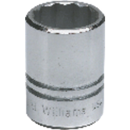 28MM 1/2 DR STD SOCKET 12PT - USA Tool & Supply