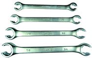 Snap-On/Williams - 4-Pc Flare Nut Wrench Set - USA Tool & Supply