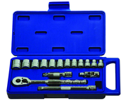 16 Piece - 3/8" Drive - Combination Kit - USA Tool & Supply