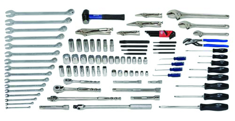 102 Piece Oilfield Service Set- Tools Only - USA Tool & Supply