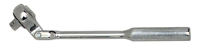 9-11/16" OAL - 3/8'' Drive - Flex Head - Reversible Ratchet - Knurled Handle - USA Tool & Supply