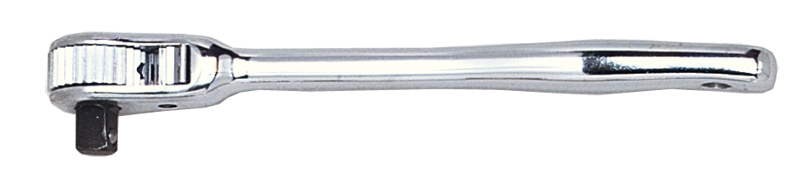 7-7/8" OAL - 3/8'' Drive - Open Head - Non-Reversible Ratchet - Plain Handle - USA Tool & Supply