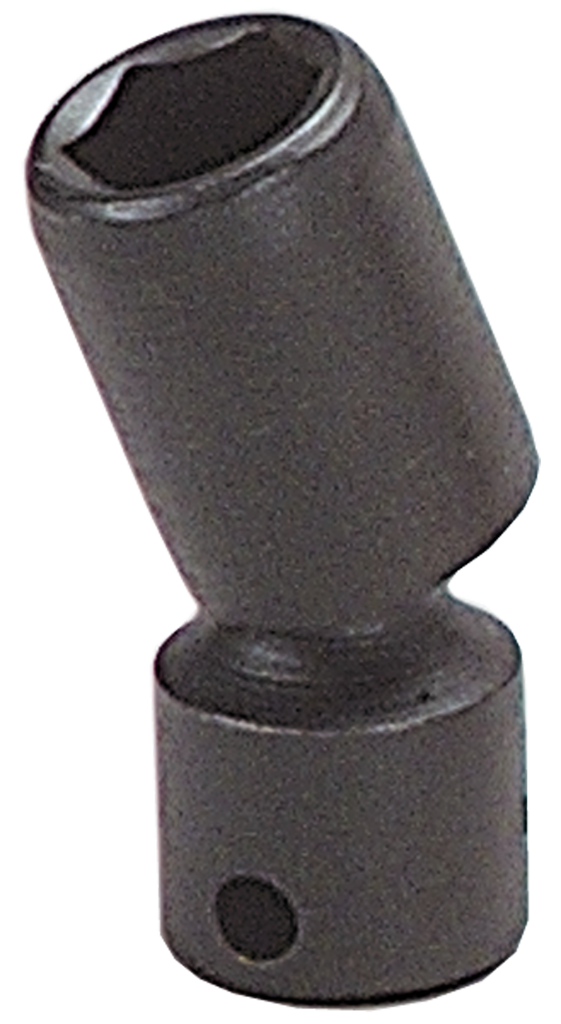 2-9/32" OAL - 11/16'' Drive - Swivel Impact Power Drive Socket - USA Tool & Supply