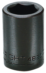 1-15/16" - 3/4'' Drive - 6-Point - Impact Socket - USA Tool & Supply