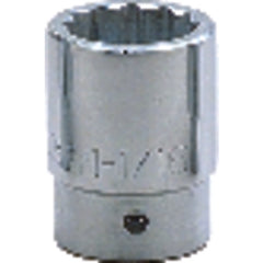 1″ × 1 3/8″-3/8″ Drive-12 Point - Standard Socket - USA Tool & Supply