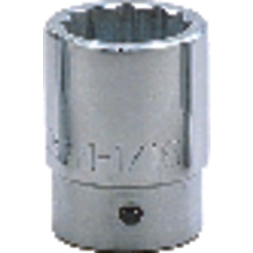 1 × 2 3/16″-3/4″ Drive-12 Point - Standard Socket - USA Tool & Supply