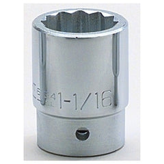 1-1/16″ 3/4 DR STD SOCKET 12PT - USA Tool & Supply