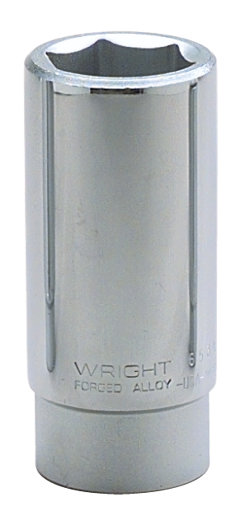 1 x 3-1/2" - 3/4" Drive - 6 Point - Deep Socket - USA Tool & Supply