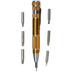 ‎7-IN-1 PRECISION POCKET SCREWDRIVER - USA Tool & Supply